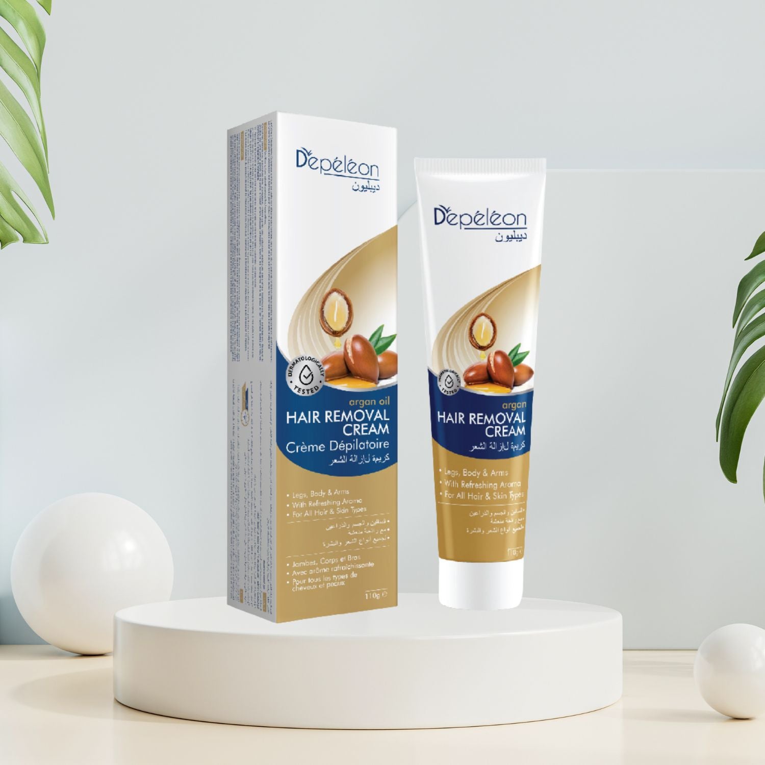 Hair Removal Cream - Argan Oil