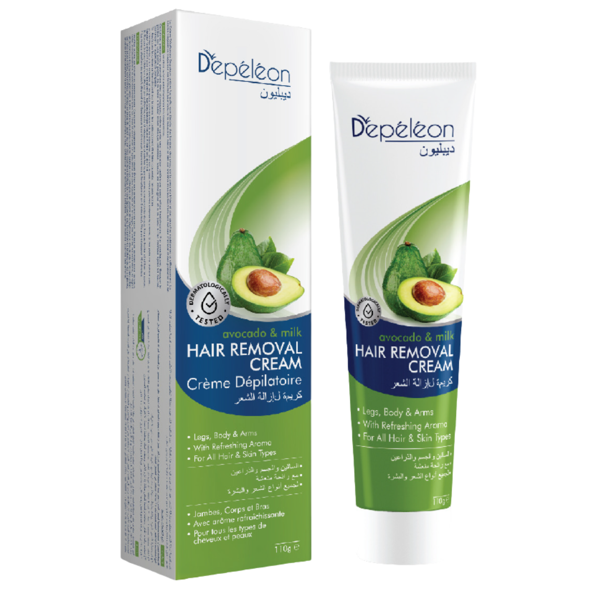 Hair Removal Cream - Avocado & Milk
