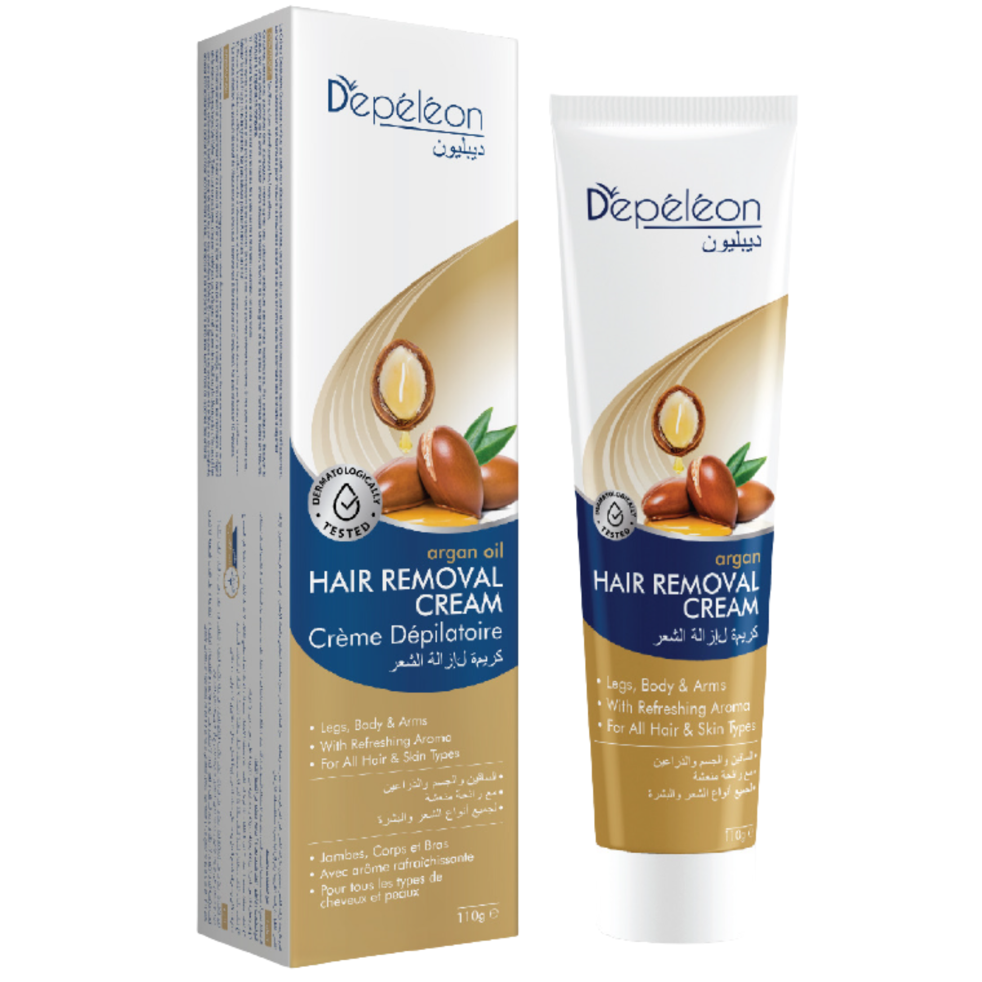 Hair Removal Cream - Argan Oil