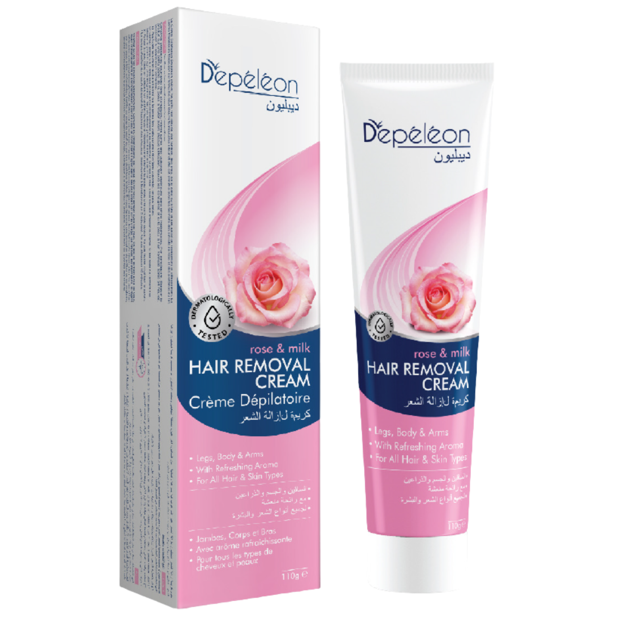 Hair Removal Cream - Rose & Milk