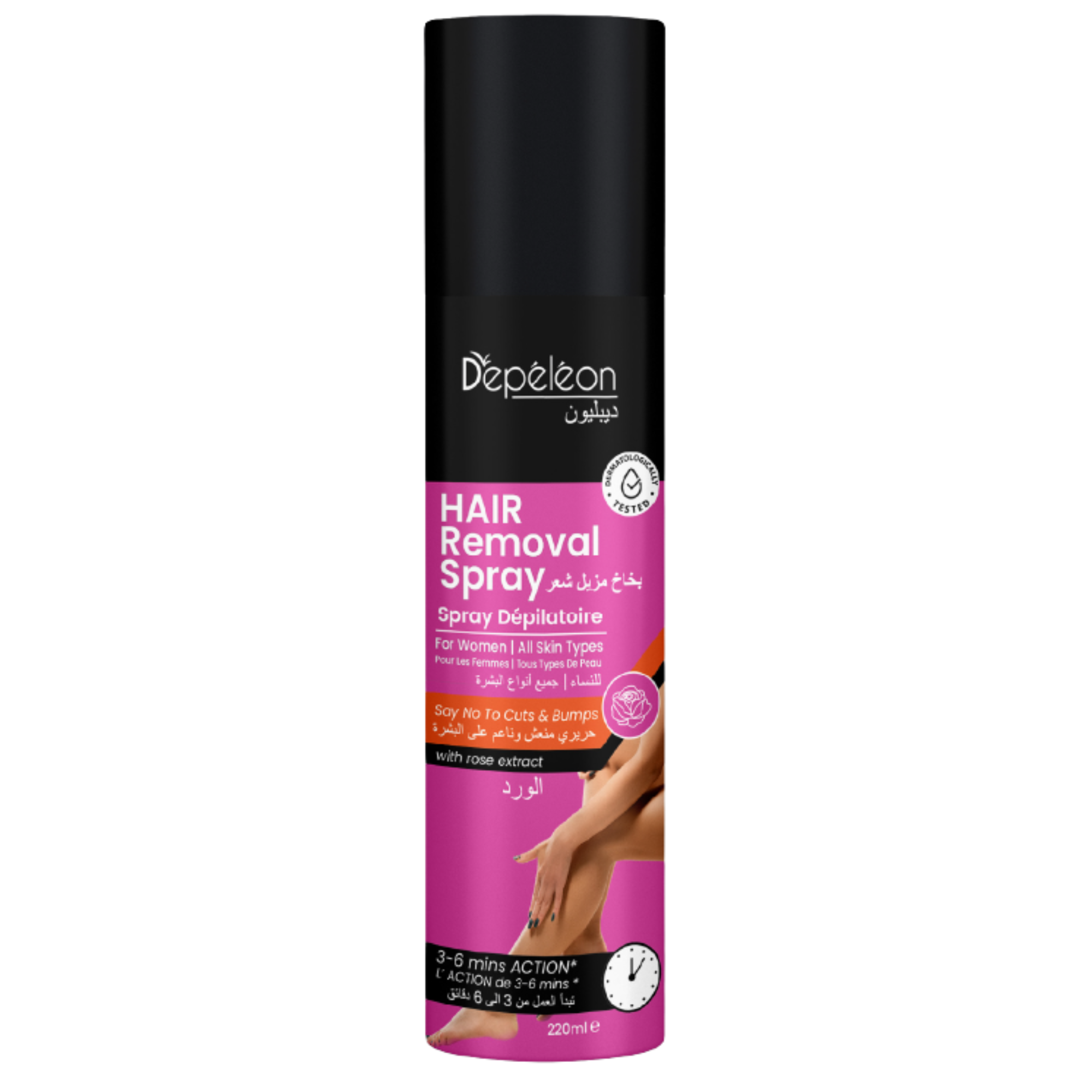 Hair Removal Spray - Rose Extract