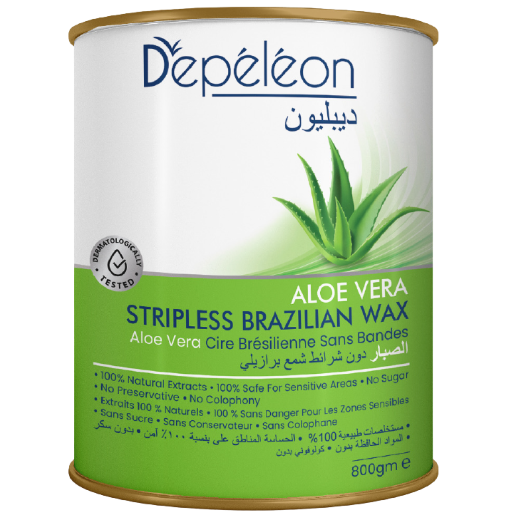 Stripless Brazilian Wax - Aloe Vera